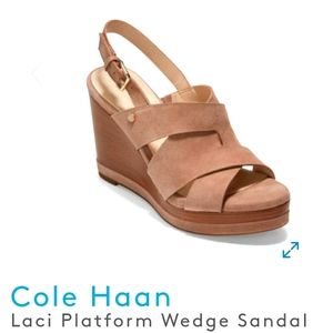 Cole Haan Laci Platform Wedge Sandal